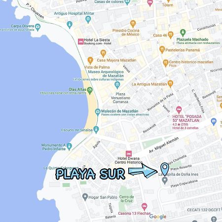 Playa Sur, 5 Min Playa Camina, Machado, Olas! マサトラン エクステリア 写真